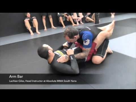 No Gi Pendulum Sweep and Arm Bar from Closed Guard (Lachlan Giles)