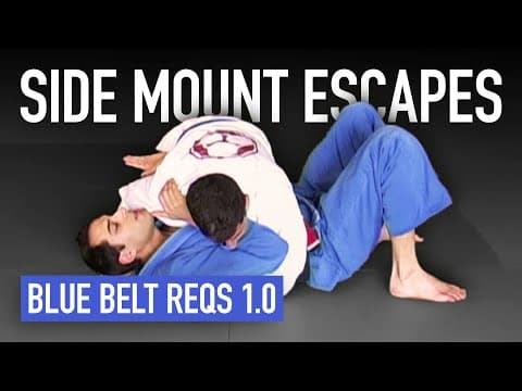 Sidemount Escapes | Blue Belt Requirements 1.0 | ROYDEAN