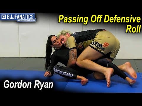 Passing Off Defensive Roll by Gordon Ryan