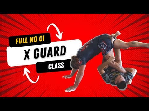 How much nogi X-GUARD can you learn in 20 minutes? - FULL CLASS