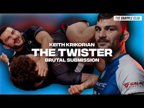 How to do a Twister in BJJ - 10th Planet Black Belt Keith Krikorian