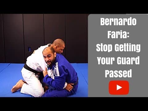 Guard Retention: How To Stop Your Guard From Getting Passed by Bernardo Faria