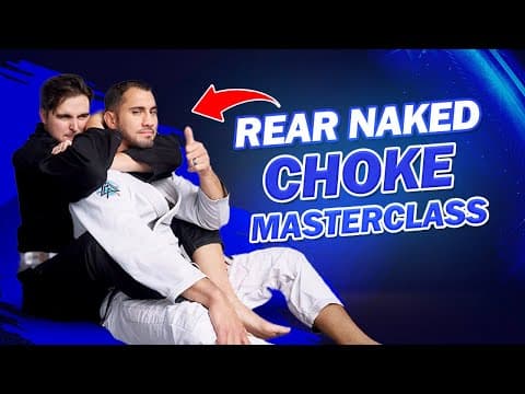How to do the Rear Naked Choke in Jiu Jitsu | Jiu Jitsu Tutorial | BJJ Lessons