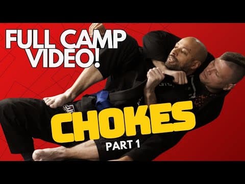 David Morcegao Full Weekend Chokes Camp Part 1 - Holding The Back, Sliding Choke, Bow and Arrow.