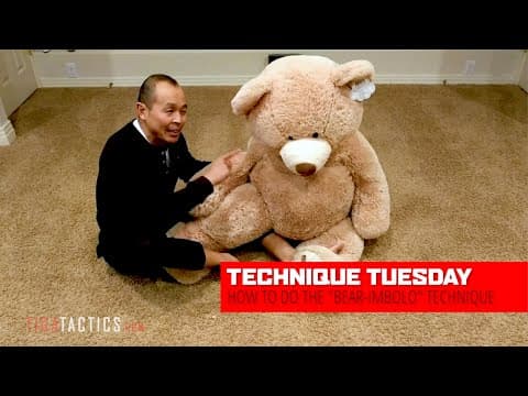 BJJ Tutorial: How to do the Berimbolo ... on a bear!