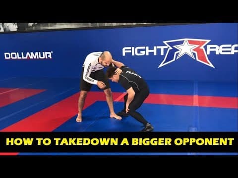 How To Takedown A Bigger Opponent by Henry Cejudo