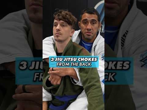 My 3 favorite JiuJitsu chokes from the BACK
