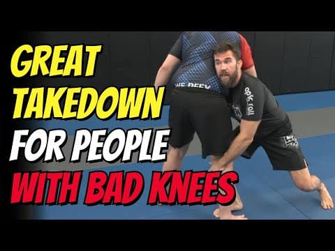 Effective Double Leg Takedown for BJJ Beginners (No Knee Drop!)