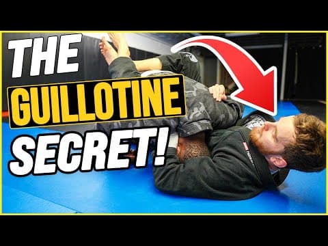 How To Guillotine ANYONE In BJJ