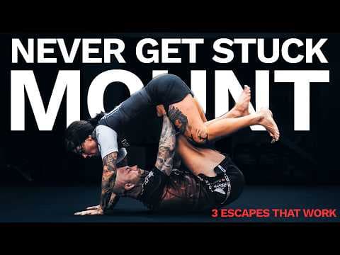 3 Simple Jiu Jitsu Mount Escapes Beginners Need