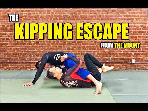 The Kipping Escape From Mount (No-Gi BJJ)