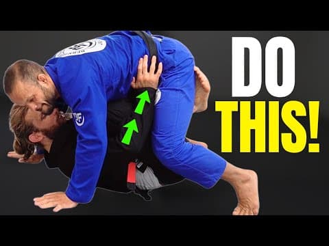 Every BJJ White Belt Must Know These 3 Mount ESCAPES (by 2x World Champ Adam Wardzinski)